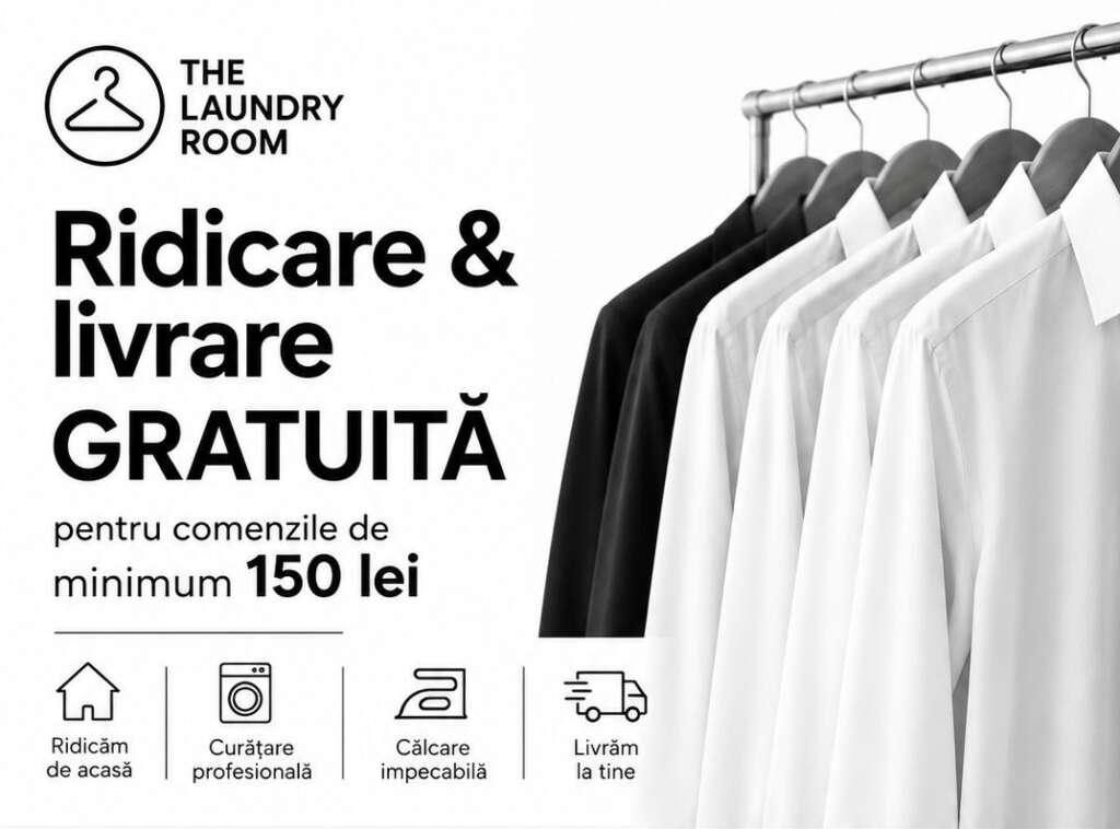 Curatatorie moderna prietenoasa cu hainele tale si cu mediul Oferta 10 The Laundry Room